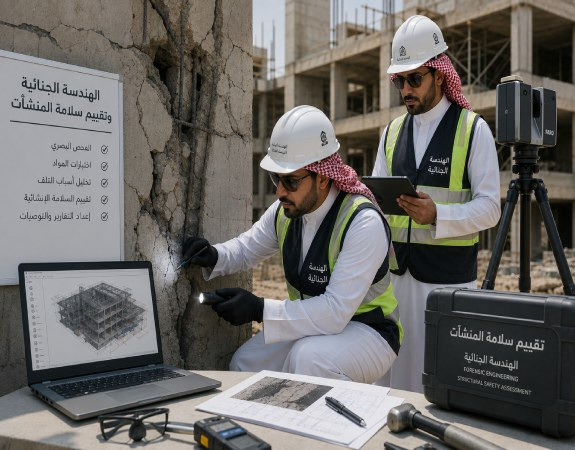 الهندسة الجنائية وتقييم سلامة المنشآت