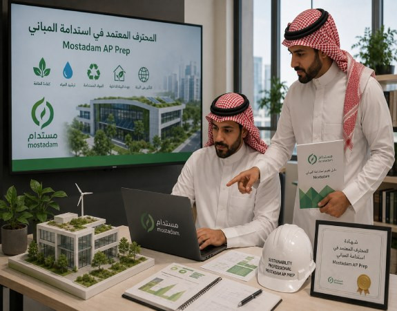 المحترف المعتمد في استدامة المباني (Mostadam AP Prep)
