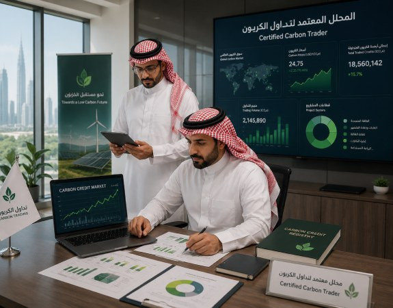 المحلل المعتمد لتداول الكربون (Certified Carbon Trader)