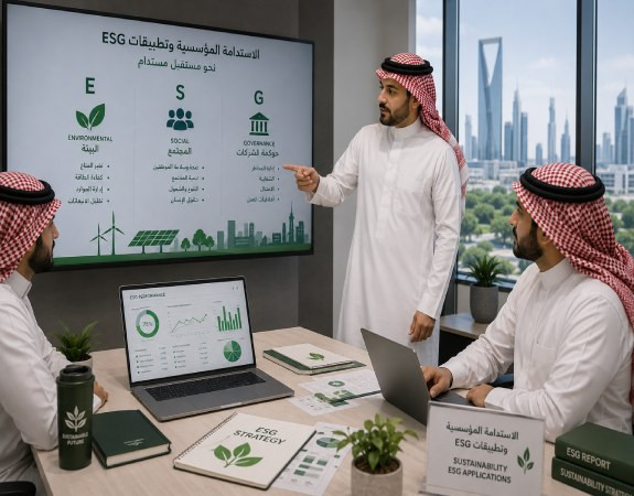 الاستدامة المؤسسية وتطبيقات ESG