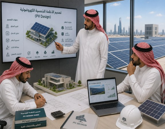 تصميم الأنظمة الشمسية الكهروضوئية (PV Design)