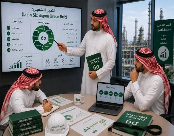 التميز التشغيلي: (Lean Six Sigma Green Belt)