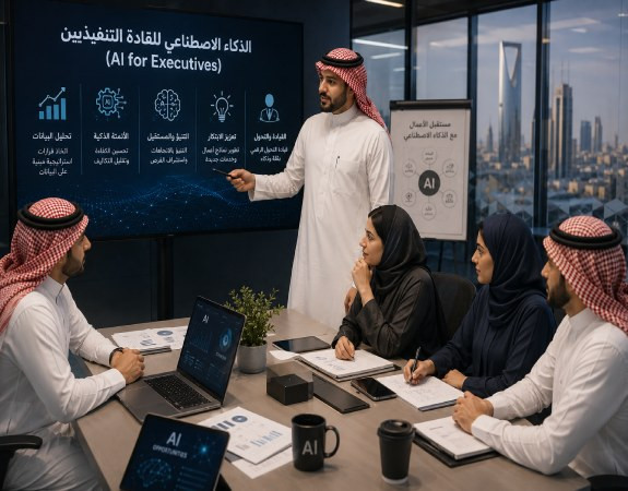 الذكاء الاصطناعي للقادة التنفيذيين (AI for Executives)