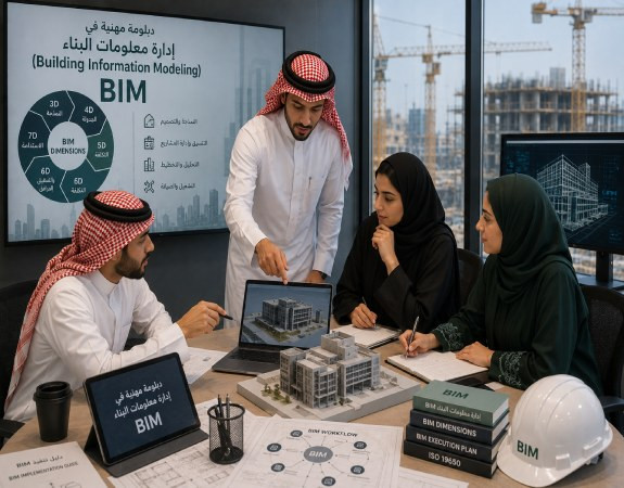 دبلومة مهنية في إدارة معلومات البناء