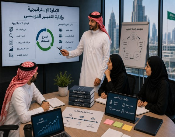 الإدارة الاستراتيجية وإدارة التغيير المؤسسي