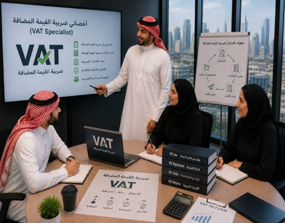 أخصائي ضريبة القيمة المضافة (VAT Specialist)