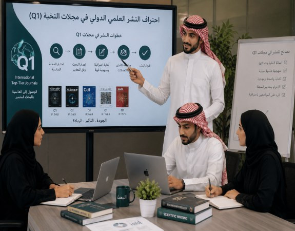 احتراف النشر العلمي الدولي في مجلات النخبة (Q1)